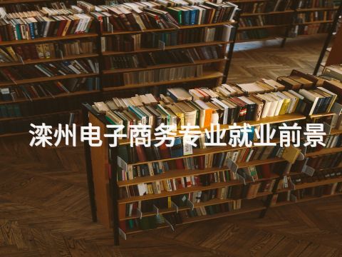 滦州电子商务专业就业前景(图1)