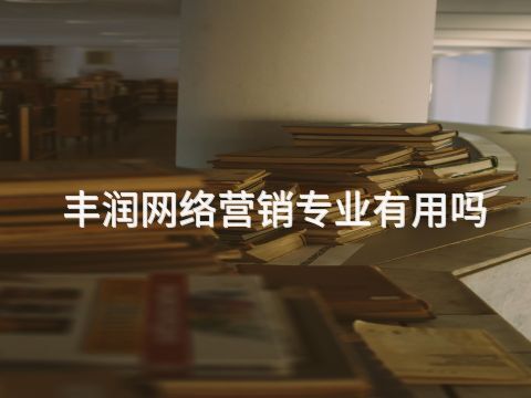 丰润网络营销专业有用吗(图1)