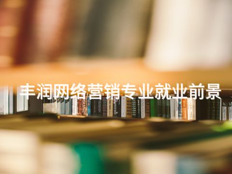 丰润网络营销专业就业前景(图1)