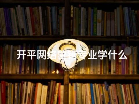 开平网络营销专业学什么(图1)