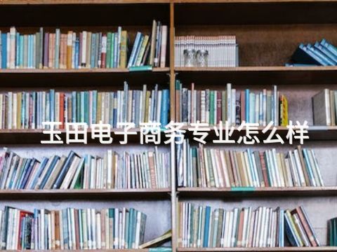 玉田电子商务专业怎么样(图1)