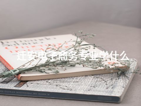 迁安电子商务专业学什么(图1)
