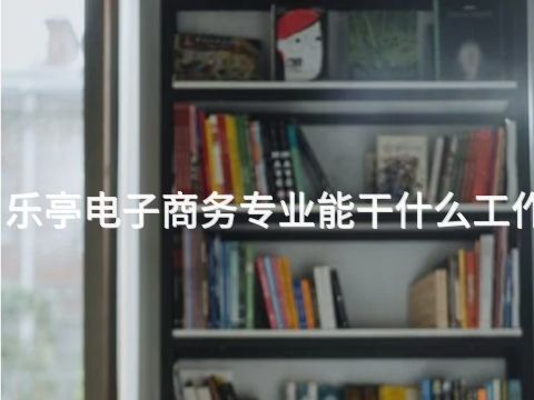乐亭电子商务专业能干什么工作(图1)