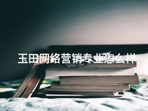 玉田网络营销专业怎么样(图1)