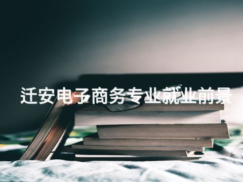迁安电子商务专业就业前景(图1)