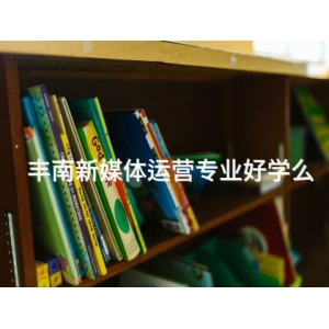 丰南新媒体运营专业好学么 丰南新媒体运营专业好学么