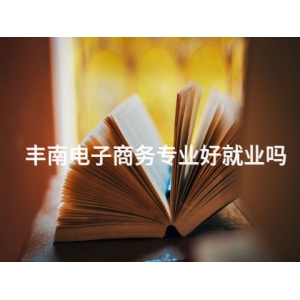 丰南电子商务专业好就业吗 丰南电子商务专业好就业吗
