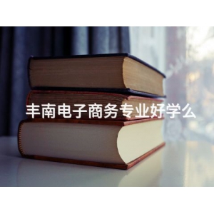 丰南电子商务专业好学么 丰南电子商务专业好学么